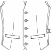 WP1 2 welted pockets  